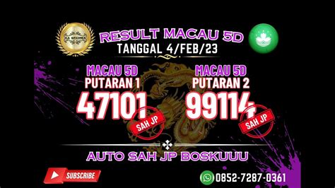 PREDIKSI TOTO MACAU 5D HARI INI 5 JULI 2024 .